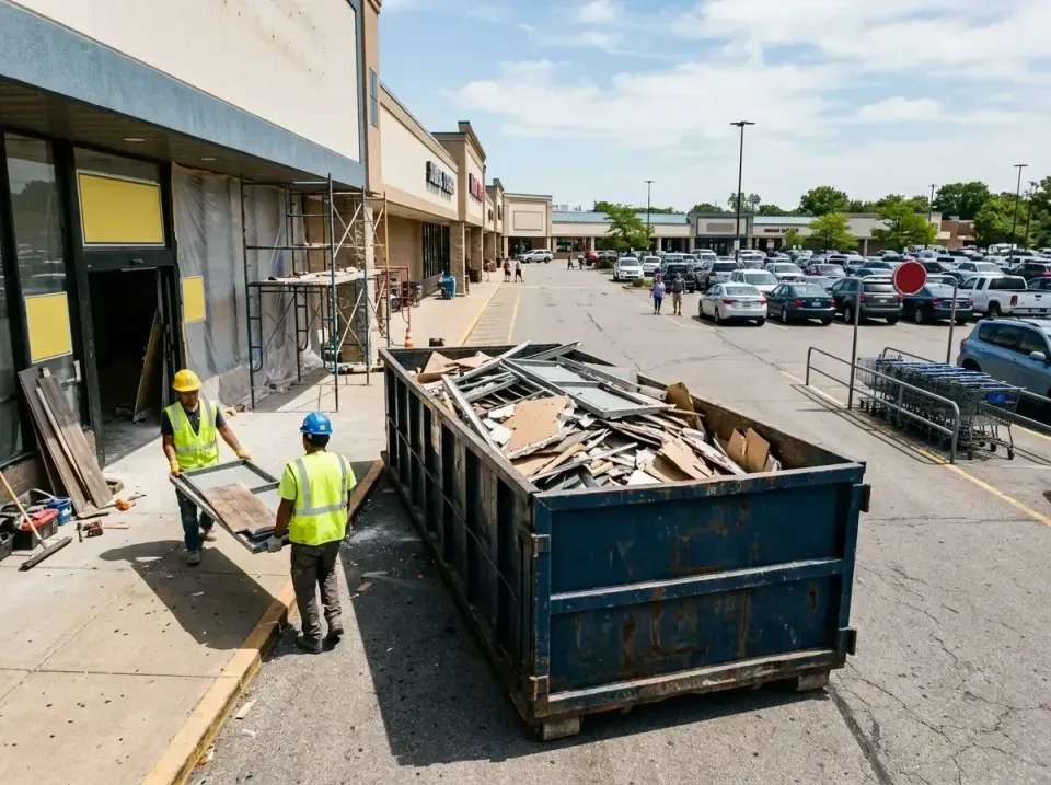 retail-store-renovation-debris-003 — frequently asked questions, Roll-off Dumpster Rentals in Bethel, OH